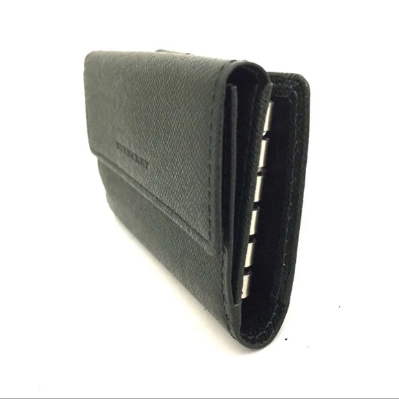BURBERRY Logo Leather Coin Purse Key Case/1J4877 - Picture 3 of 7